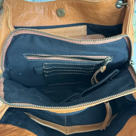 Wanderers Travel Co - Petite Toulouse in Tan Leather - Picture 9 of 15